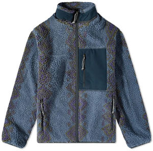 Top Trending Custom Design Canvas <b>Sherpa</b> Fleece <b>Jacket</b> With Stand Collar High Street Style Quick Dry & Breathable For <b>Men</b> - Product Image 4