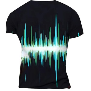 Camiseta de algodón con estampado de estrellas Hell, camiseta Vintage para hombre, camisa de marca de gran tamaño, camisa de diseño en blanco - Product Image 2