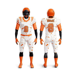 Uniforme de fútbol americano de secado rápido con logotipo personalizado de alta calidad, uniforme de fútbol americano hecho profesional - Product Image 1