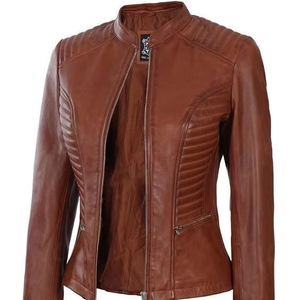 Vestes en cuir véritable de haute qualité: une durabilité de base de mode classique élégance élégante intemporelle mode mat brillant - Product Image 1