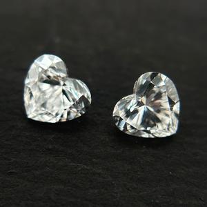 IGI Heart Cut Lab 4,03 CT Diamante Blanco F color VS1 claridad Laboratorio calibrado suelto creado Diamantes para la fabricación de joyas Regalos para H - Product Image 2