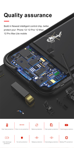 Nouveaux produits 2026 – Coque de téléphone portable avec <span class=keywords><strong>chargeur</strong></span> sans fil intégré, batterie externe intelligente, étui-batterie – Vente directe usine - Product Image 4