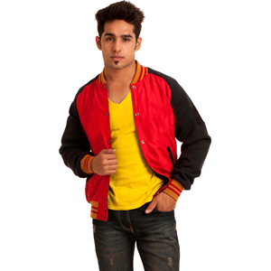 Chaqueta universitaria con letras de béisbol personalizada de fabricante OEM, chaqueta de invierno de alta calidad para hombre, cuero bordado de chenilla con soporte - Product Image 5