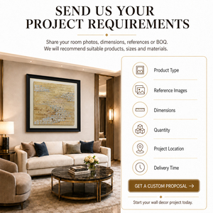 Gold Resin Wall Art Painting <b>Framed</b> Abstract Textured Custom ArtWork <b>for</b> Wall Luxury Home Hotel Project Lobby Interior Decor - Product Image 6