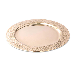 Vente en gros de plaque de chargeur en laiton cuisine moderne et table taille personnalisée dernière pièce Design incroyable à vendre - Product Image 6