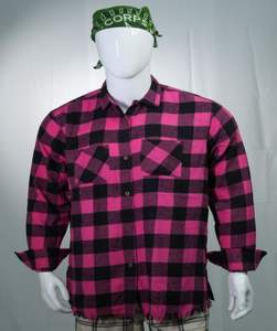 Chemise en flanelle décontractée à manches longues pour hommes, faite sur mesure, col montant 100% coton doux, nouveau logo imprimé, article promotionnel économique - Product Image 3