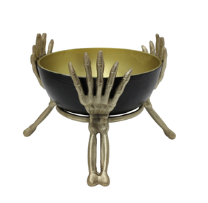 Aluminum Decorative Round Bowl W/ Stand Brass Color Unique Design For Table <b>Top</b> & Home Decoration Handmade Customized - Product Image 2