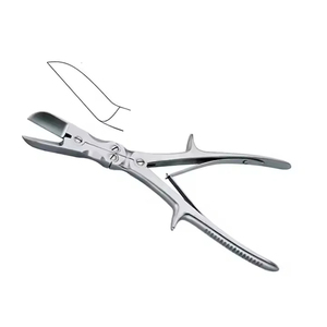 Rongeurs à os en acier médical, pinces de coupe pour la chirurgie orthopédique, instrument de coupe d'os manuel - Product Image 1