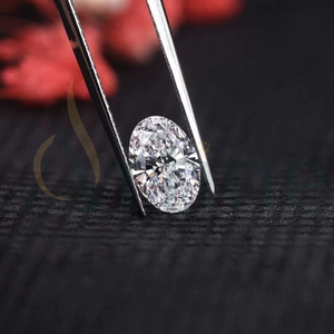 Lustre IGI Certificado CVD Corte ovalado 1,62 quilates DEF Color VS Forma elegante Diamante cultivado en laboratorio suelto para anillo - Product Image 1