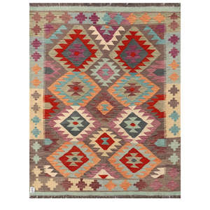 Tapis Kilim d'Afghanistan Maimana 195 X 151 cm - Product Image 1