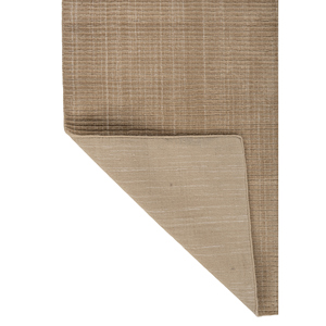 พรม 3 มิติ ทำมือ สีเบจและสีน้ำตาลล้วน ผลิตจากโพลีเอสเตอร์ สำหรับใช้ในบ้าน ห้องโถง ห้องนอน ข้างเตียง รุ่น HPL-57 รูปทรงสี่เหลี่ยมผืนผ้า - Product Image 5