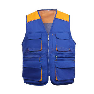 Gilet de sécurité haute visibilité avec bandes réfléchissantes pour les travailleurs de la route et de la construction Gilet de sécurité en maille légère - Product Image 1