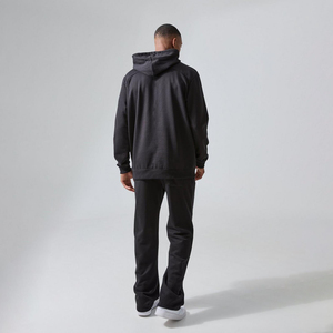 Custom Logo Training Jogging Streetwear Tracksuits Solid Color Casual Heavyweight <b>Oversized</b> Men's <b>Sweatpants</b> and Hoodies Sets - Product Image 2