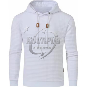Sudaderas con capucha de algodón 100% bordadas recortadas de calidad superior para hombres más vendidos para el invierno Disponible Todos los tamaños Colores Impresión digital - Product Image 5