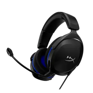 سماعة الرأس HyperX Cloud Stinger 2 6H9B6AA باللون الأسود مخصصة لألعاب PS4 PS5 سماعة رأس مزودة بتقنية البلوتوث سماعات أذن بها ميكروفون