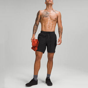 Custom Men's Solid Basketball Shorts Quick Dry Breathable <b>Windproof</b> with Sublimation Transfer Print - Product Image 6