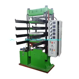 Provide Low Gym Orthopedic Rubber Floor Tile Making Machine Recycled Rubber Powder into Rubber Tile Vulcanizing Machine