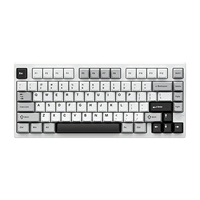 Clavier mécanique Weikav D75, clavier sans fil tri-mode, RGB personnalisé, clavier en alliage d'aluminium à démontage rapide et interchangeable à chaud