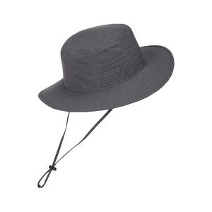 High Quality Custom Cotton <b>Bucket</b> <b>Hats</b> Foldable and Big Brim Plain Design with String Ties Affordably Priced - Product Image 1