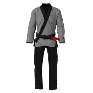 Tenue d'arts martiaux respirante et extensible à coutures renforcées, uniforme de BJJ, kimono de Jiu-Jitsu, combinaison d'entraînement professionnelle pour l'optimisation des performances - Product Image 1
