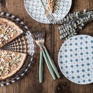 Juego de cubiertos de plata Premium de acero inoxidable perfecto para fiestas comidas familiares Catering restaurantes y eventos - Product Image 6