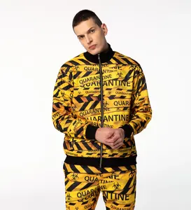 ชุดวอร์มลำลองพิมพ์ลายซับลิเมชั่นสำหรับฤดูหนาว โรงงานรับผลิตแบบ OEM เสื้อผ้าแฟชั่นสั่งทำ แบรนด์ส่วนตัว วัสดุนุ่ม แห้งเร็ว ผู้จัดจำหน่ายชุดออกกำลังกาย - Product Image 3