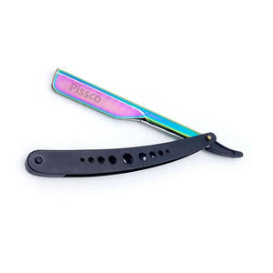 Rasoir manuel à lame interchangeable pour barbier, rasoir droit à bord droit - Product Image 1