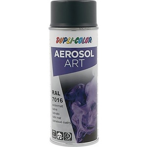 Peinture en aérosol colorée AEROSOL 400ml DUPLI-COLOR Finition satinée RAL 7016 Anthracite Gris pour la créativité - Product Image 1