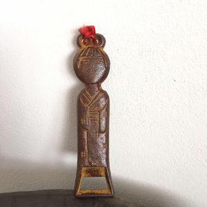 Unique Antique Cast Iron Bottle Opener With Wall Mount Rustic Style Perfect For Outdoor Spaces Banquet Halls And Bars - Product Image 5