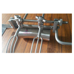 Separador de Costillas Cooley para Adultos, Acero Inoxidable, 40 mm x 110 mm + Barras de Montaje Cosgrove |   Herramienta Quirúrgica Manual Reutilizable de Alta Calidad - Product Image 5