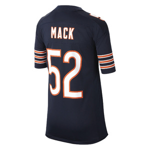 Camiseta de Fútbol Americano Sublimada 100% Poliéster al por Mayor, Personalizada con Nombre y Logotipo del Equipo, Secado Rápido, Antibacteriana y Transpirable - Product Image 6