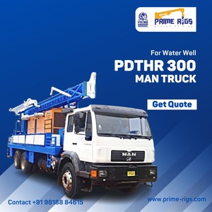 450เมตรคนรถบรรทุกติดตั้งเครื่องเจาะน้ำดีพร้อมใช้งาน DTH Cum แท่นขุดเจาะโรตารี่สำหรับขาย - Product Image 5