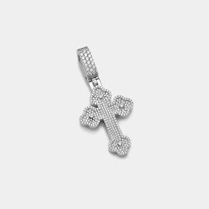 Pendentif personnalisé en alliage plaqué or pour homme, style hip-hop contemporain, serti de diamants CZ - Product Image 3