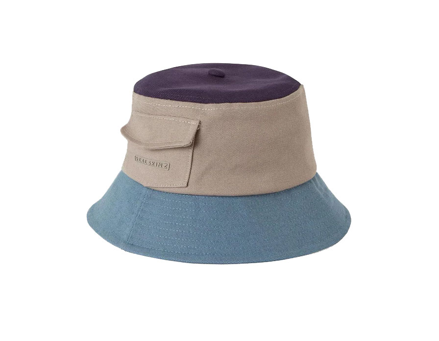 Violet / Beige / Bleu