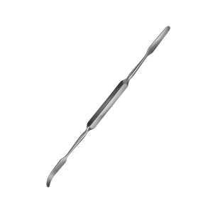 Elevador de muda de periostio de alto grado, mango liso, elevador de injerto de doble extremo, implante, mango sólido, elevador de cureta de muda quirúrgica - Product Image 6