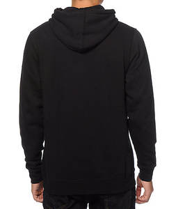 Sudadera con capucha para hombre con impresión de logotipo personalizado y hombros recortados y tela de mezcla de algodón suave para un aspecto moderno y relajado - Product Image 6
