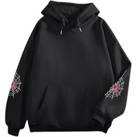 Sudadera con capucha de invierno de algodón tejido personalizado con cremallera completa, estampado puff frontal, estilo streetwear, transpirable, de secado rápido, para hombre y mujer, varios colores