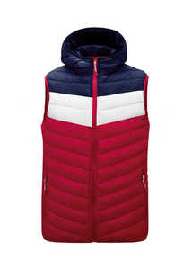 Chaleco personalizado de invierno a la moda para hombre, chaquetas con cuello levantado, chaleco acolchado cálido - Product Image 6