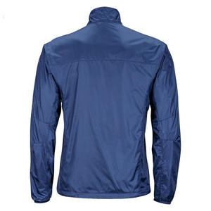 Veste de pluie de pêche pour homme Logo personnalisé 100% polyester Capuche fixe Imperméable Pull-over Veste coupe-vent pour homme - Product Image 2