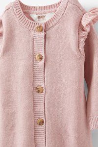 Gros personnalisé taille couleur porter décontracté motif impression bouton blanc-tissu tricoté infantile nouveau-nés bébé barboteuse tissu pour cadeau - Product Image 2