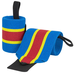 Enveloppes de soutien de poignet réglables à la main personnalisées, fabriquées en néoprène, enveloppes de poignet d'haltérophilie de fitness, fabriquées au Pakistan - Product Image 1