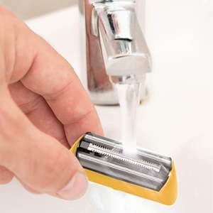 Afeitadora Eléctrica USB con Cuchillas Flexibles, Mango Antideslizante, 60 Minutos de Autonomía, Afeitado Facial Cómodo, Herramienta de Aseo para Viajes, Fácil de Limpiar - Product Image 3