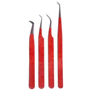 Pince à épiler d'extension de cils personnalisée à 45 degrés de haute qualité pince à cils populaire et autres outils de maquillage avec logo personnalisé - Product Image 1