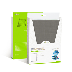 Phổ <span class=keywords><strong>9.1</strong></span> \ 10 "GRIS da trường hợp bàn phím cho máy tính bảng 27*17.5cm Kích thước Folio Thiết kế sạc chức năng cho 10.5 \" 11 \ "thiết bị - Product Image 1