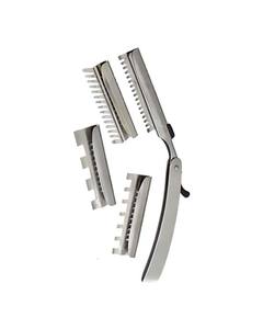 Navajas de Afeitar de Acero Inoxidable de un Solo Filo de la Mejor Calidad de Zachary Industries - Product Image 1