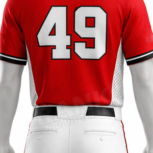 Factory Direct Sale Baseball Uniforms Best Manufacturer Made Top Design Comfortable Fit Baseball Uniforms - Product Image 6