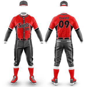 Kit d'uniforme de baseball personnalisé avec impression de nom pour adultes et jeunes, fonction respirante et confortable pour les écoles de ligues sportives - Product Image 3