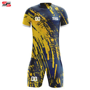 ชุดฟุตบอลสำหรับผู้ชายชุดฝึกสีแบบกำหนดเอง - Product Image 2