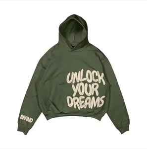 Short à capuche court en polyester 100% personnalisé survêtement de sport impression bouffée pull à capuche fabricant Logos Streetwear hiver - Product Image 4