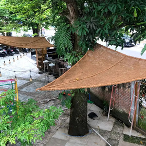 Triangle shaped sun shade sail coconut coir fiber terrace balcony <strong>sunshade</strong> awning <strong>net</strong> made in Vietnam - Product Image 4